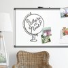 U Brands PINIT Magnetic Dry Erase Board, 36 x 36, White 2806U00-01